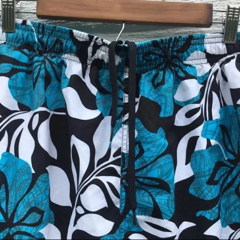 Speedo Boys' Hawaiian Print Swim Boardshort